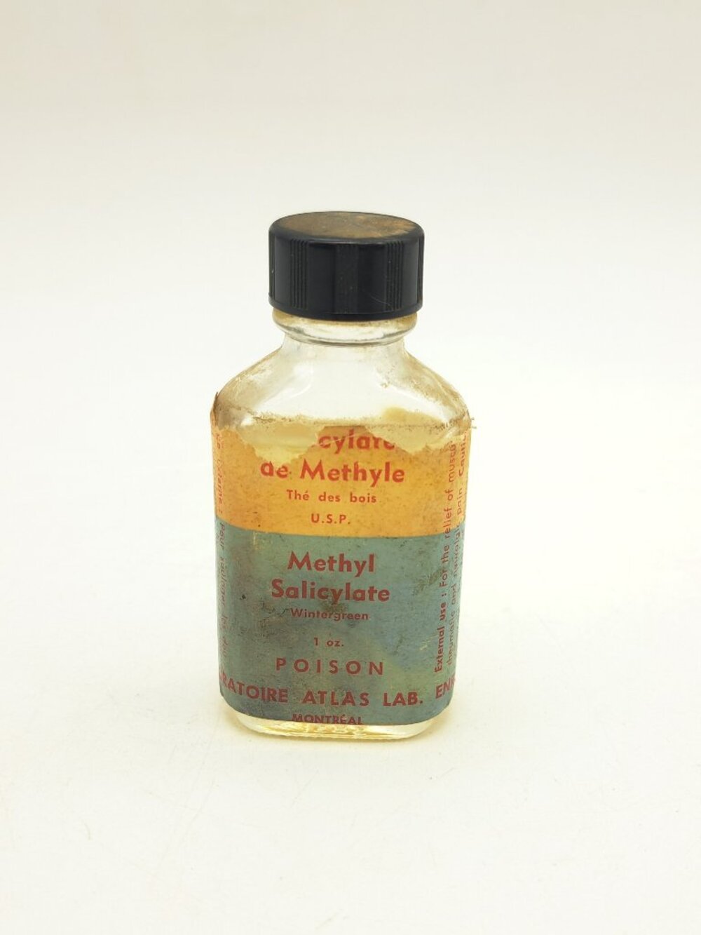 Vintage Medical Supplies Methyl Salicylate